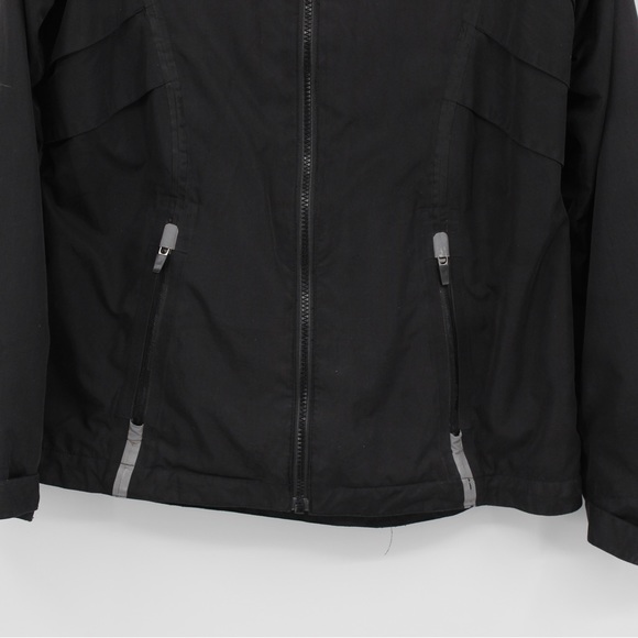 FALKE Womens Black Running Jacket Reflectors Ergonomic Sport System M - Picture 9 of 12